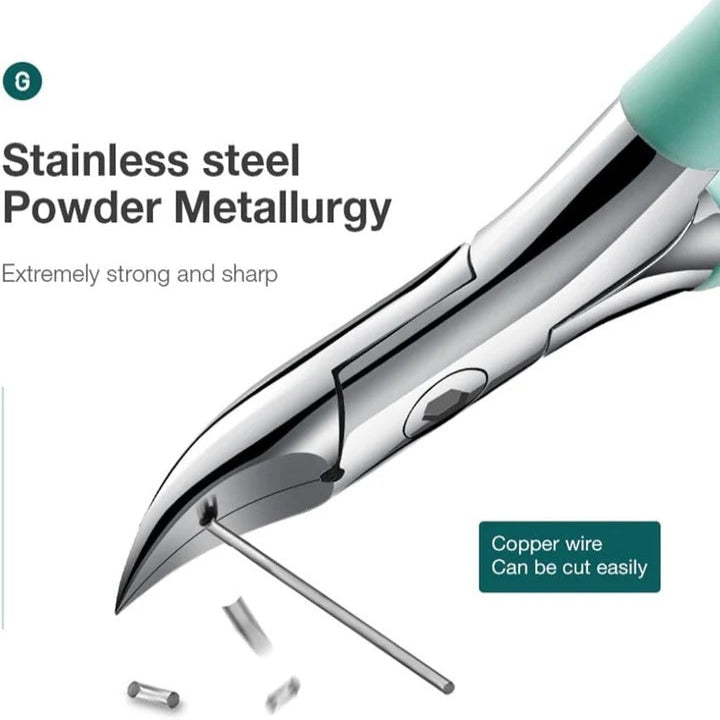 Heavy-Duty Toenail Clipper: Ultra-Wide Jaw Design for Thick, Stubborn Nails