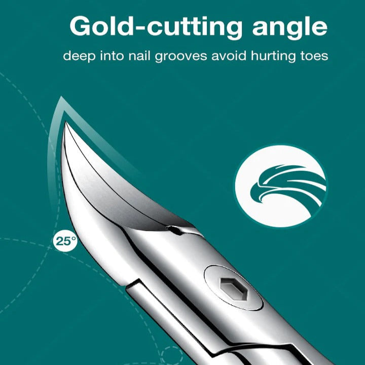 Heavy-Duty Toenail Clipper: Ultra-Wide Jaw Design for Thick, Stubborn Nails