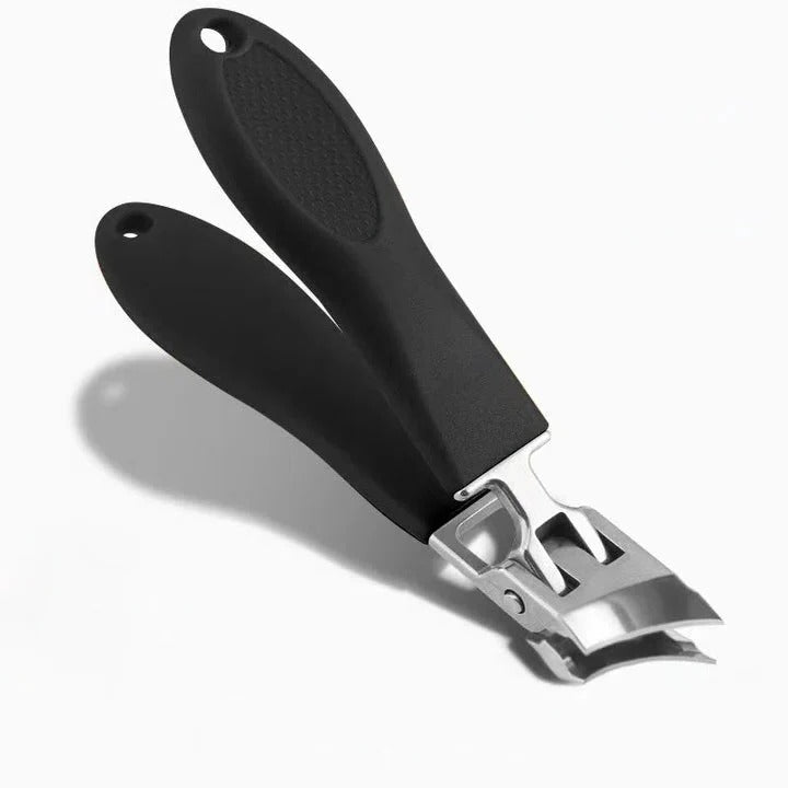 The Titan-Bite: Wide Jaw Nail Clippers with Reinforced Hardened Steel Edges