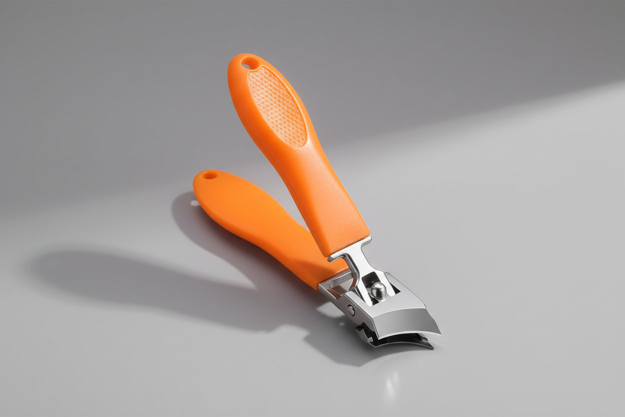 The Titan-Bite: Wide Jaw Nail Clippers with Reinforced Hardened Steel Edges