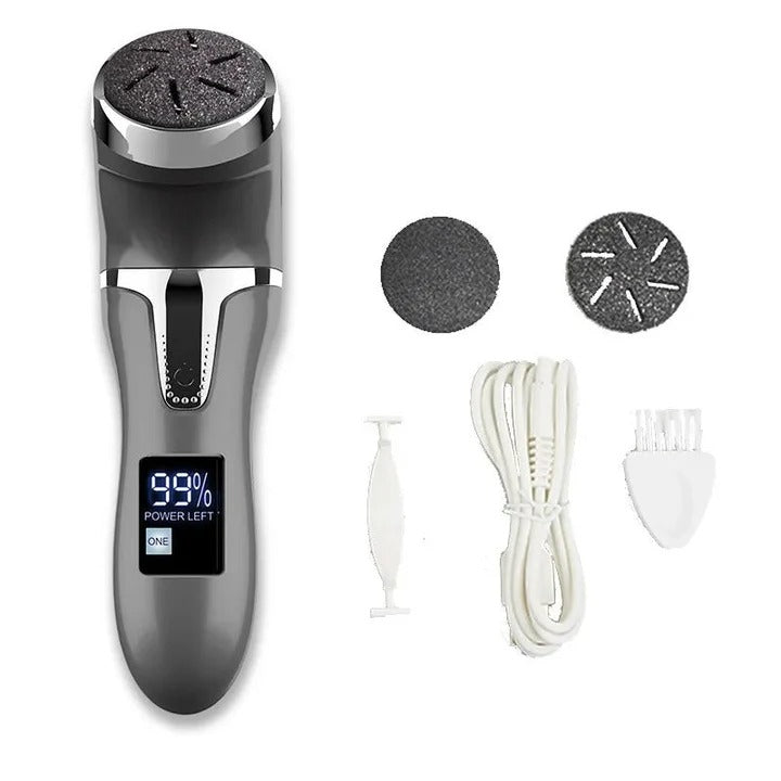 Salon-Smooth Foot File: Professional Electric Callus Remover for Baby-Soft Feet