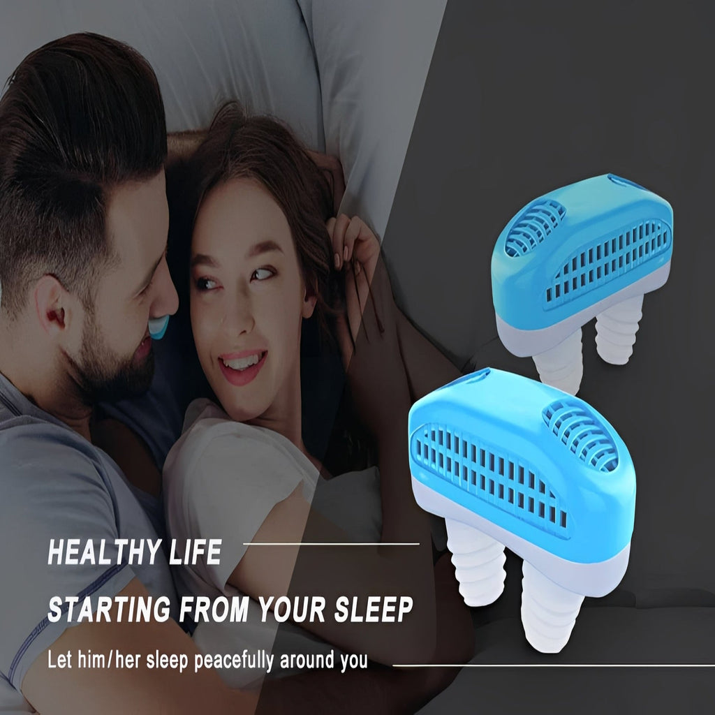 Air-Flow Nasal Insert: Cordless Snore-Support Device for Natural Breathing