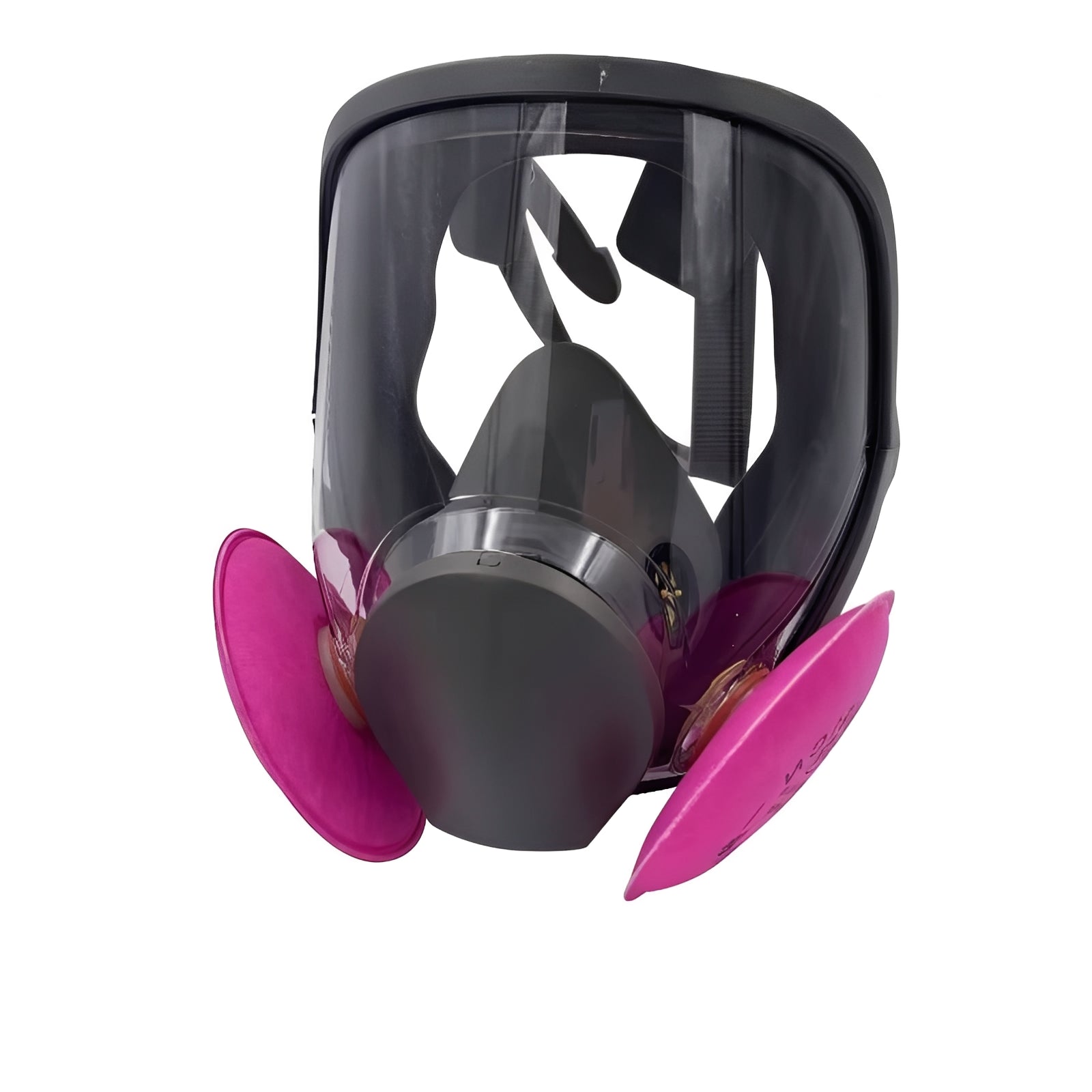 Ultra-Clear Panoramic Respirator: Anti-Fog Full Face Mask for Unobstructed Vision