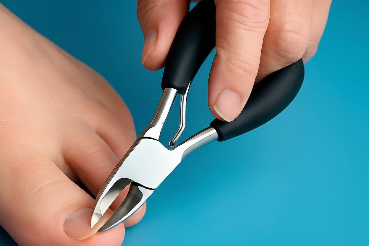 The Talon-Cutter: Heavy-Duty Toenail Clipper with Reinforced Curved Blades