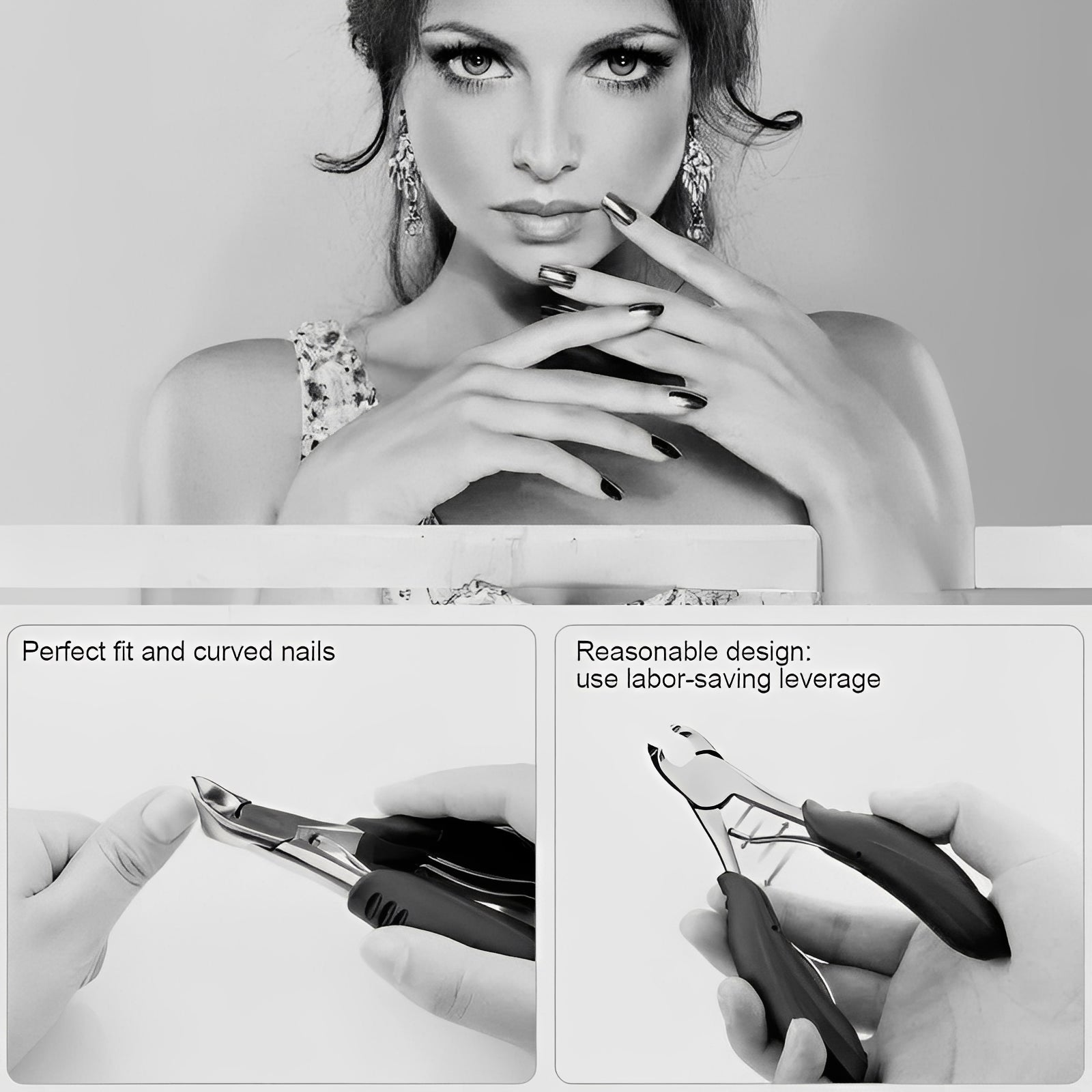 The Talon-Cutter: Heavy-Duty Toenail Clipper with Reinforced Curved Blades